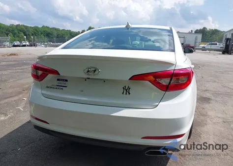 2016 Hyundai Sonata Se из США, поврежденный, VIN 5NPE24AF4GH307341